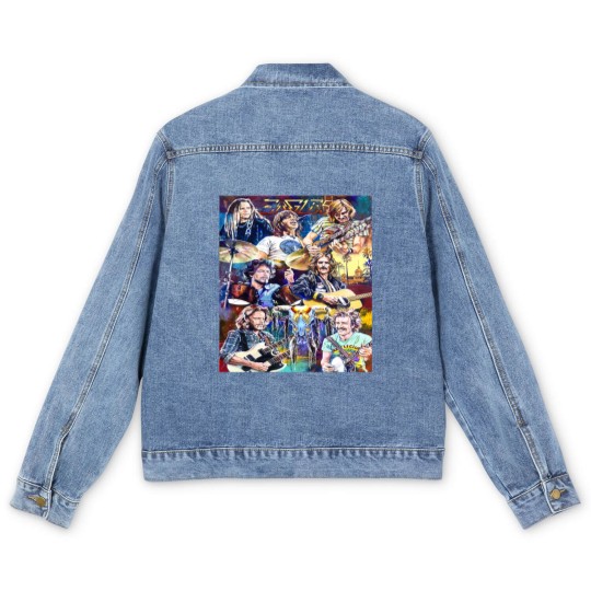 Discover Eagles band| eagles Classic Men's Denim Jackets