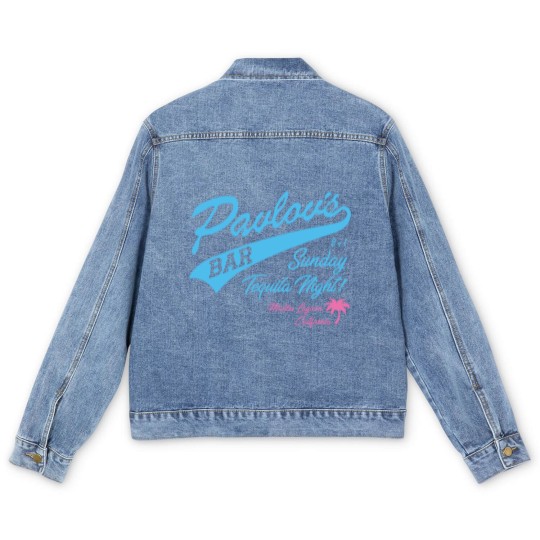 Discover Two and a Half Men - Pavlov's Bar - Two And A Half Men - Men's Denim Jackets