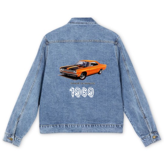 Discover Mopar - 1969 Plymouth Road Runner Men's Denim Jackets