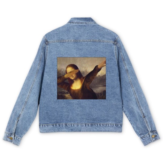Discover 3196 Mona Lisa Dabbing Men's Denim Jackets