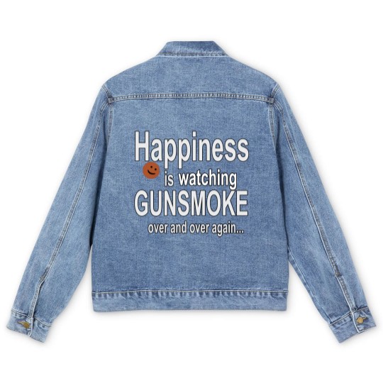 Discover Gunsmoke Dark Men's Denim Jackets