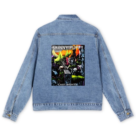 Discover Skinny Puppy Last Rights Vintage Men's Denim Jackets