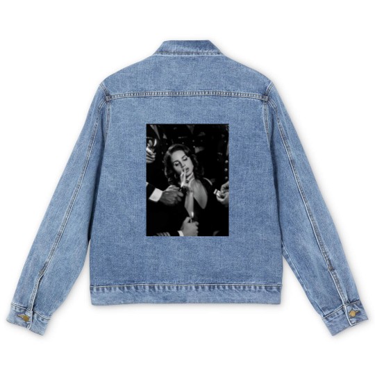 Discover Beauty Lana Del Smoking Men's Denim Jackets