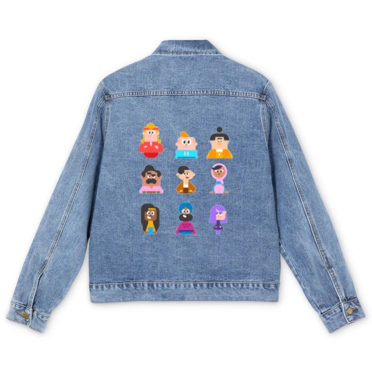 Discover Duolingo Characters   Classic Men's Denim Jackets Men's Denim Jackets