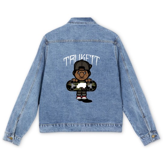 Discover Trukfit Mens Lil Wayne Skate Essential Men's Denim Jackets