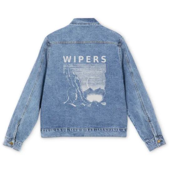 Discover Wipers Men's Denim Jackets 70s Punk Rock, Alien Boy Men's Denim Jackets