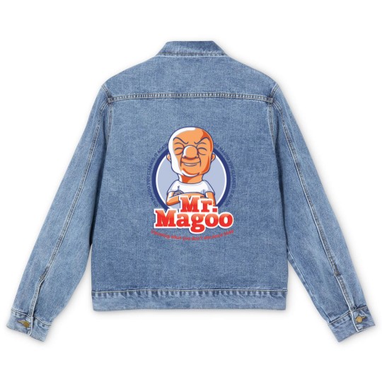 Discover Mr. Magoo as Mr. Clean Men's Denim Jackets