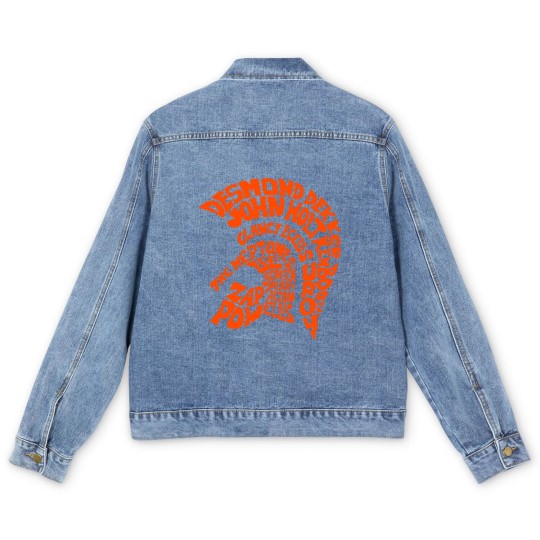Discover Trojan Records Design Men's Denim Jackets | Essential Men's Denim Jackets