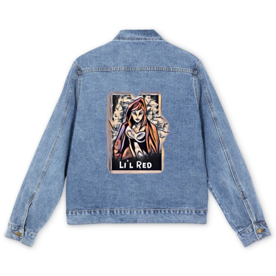 Discover Li'l Red - Little Red Riding Hood - Men's Denim Jackets