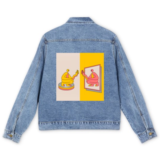 Discover DJ Seinfeld Mirrors Men's Denim Jackets