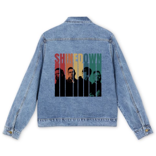 Discover shine down Retro Vintage Men's Denim Jackets