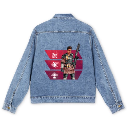 Discover Apex Legends Bangalore - Abilities - Apex Legends - Men's Denim Jackets