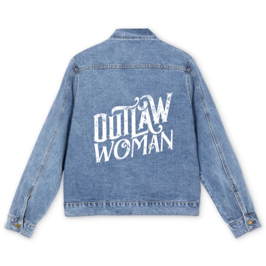 Discover Outlaw Woman Men's Denim Jackets