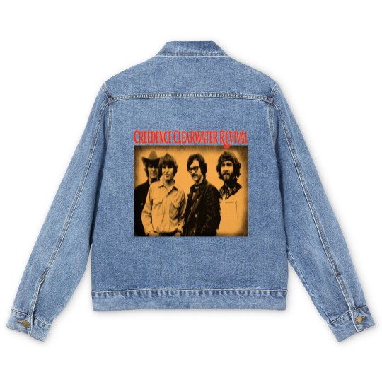Discover Creedence clearwater revival Vintage Men's Denim Jackets