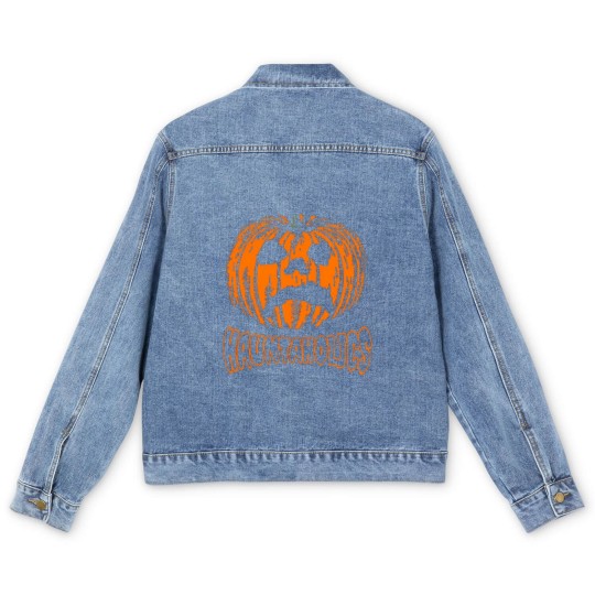 Discover Hauntaholics Haunted Mound Sematary Men's Denim Jackets
