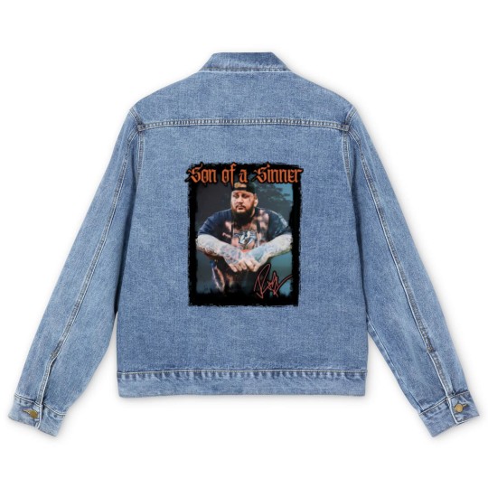 Discover Jelly Roll 2023 Tour Men's Denim Jackets, Jelly Roll Backroad Baptism 2023 Tour Men's Denim Jackets