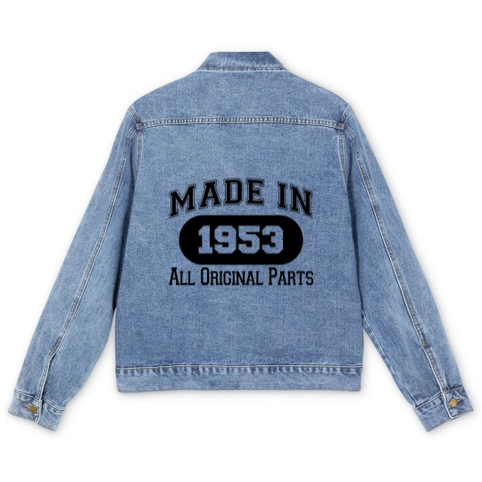 Discover MADE IN 1953 ALL ORIGINAL PARTS - Made In 1953 All Original Parts - Men's Denim Jackets