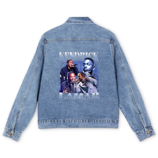 Discover Kendrick Lamar Men's Denim Jackets, Kendrick Lamar Vintage Men's Denim Jackets