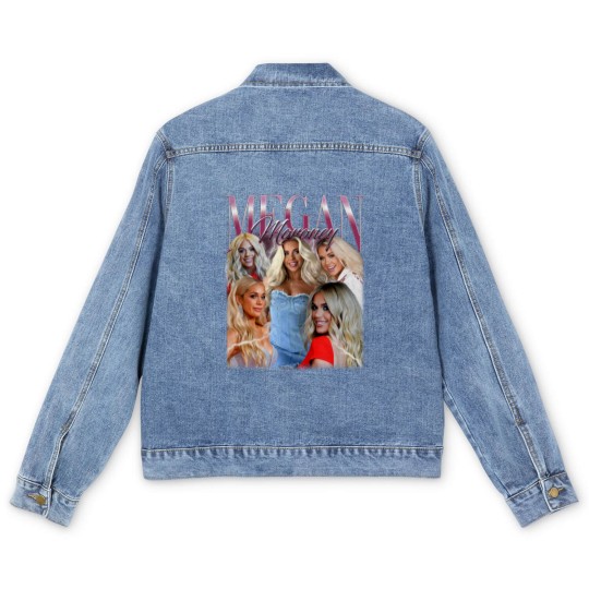 Discover Megan Moroney Vintage 90S Men's Denim Jackets , Country Song Men's Denim Jackets