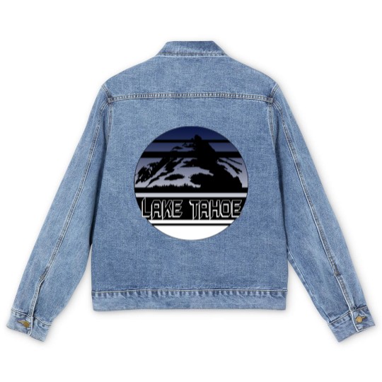 Discover Lake Tahoo Men's Denim Jackets - Charlie Kelly In Always Sunny Men's Denim Jackets