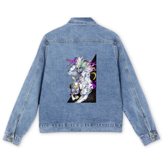 Discover Made in heaven enrico pucci stone ocean part 6 stand Men's Denim Jackets