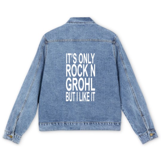 Discover Rock N Grohl Men's Denim Jackets
