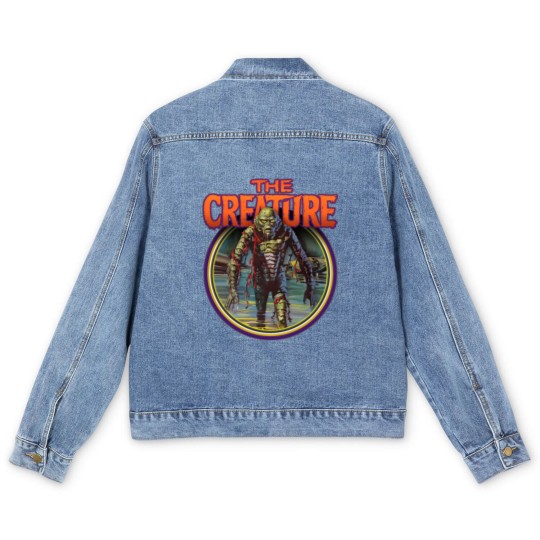 Discover 50s horror v2 - Halloween Gifts - Men's Denim Jackets