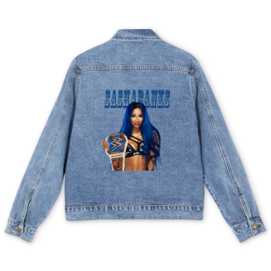 Discover Sasha Banks The Legit Boss Men's Denim Jackets