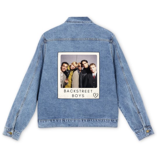 Discover Back Street Boys Polaroid Men's Denim Jackets