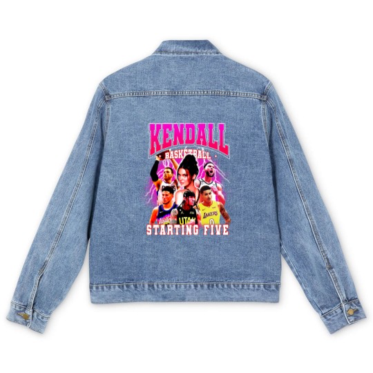 Discover Kendall Jenner's Starting Five Men's Denim Jackets, Kendall Jenner Men's Denim Jackets, Kardashians Men's Denim Jackets