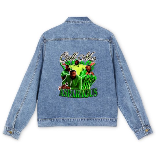 Discover Call Me Asparagus Dj Khaled Men's Denim Jackets