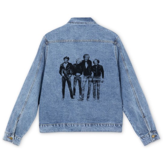 Discover golden-girls Mashup - Vintage Pencil Drawing Style - golden-girls - Men's Denim Jackets