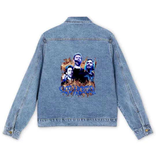 Discover Chad Kroeger Metal Merch, Chad Kroeger Bootleg Men's Denim Jackets