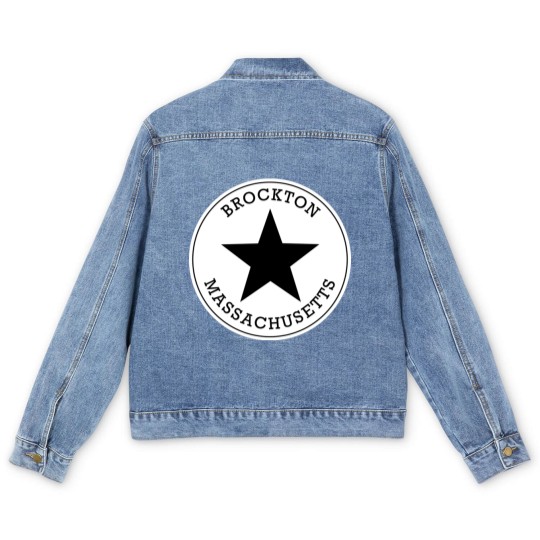 Discover Brockton Massachusetts T Men's Denim Jackets