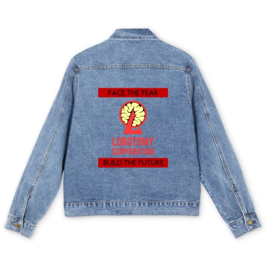 Discover Lobotomy Corporation Men's Denim Jackets