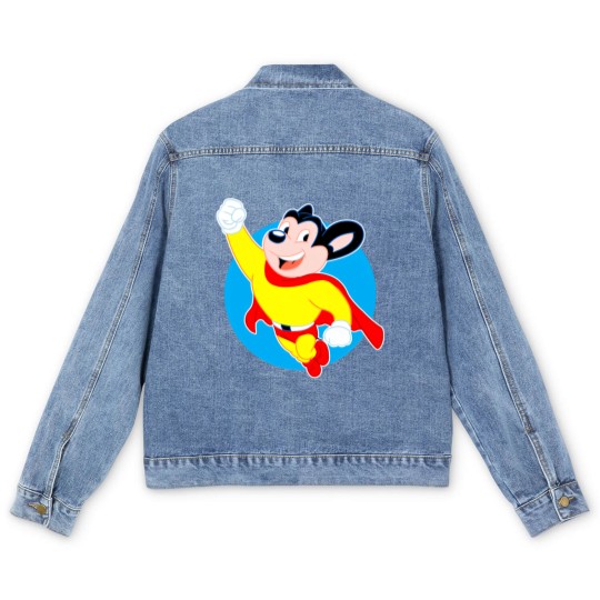 Discover Mighty Mouse - Mighty Mouse - Men's Denim Jackets