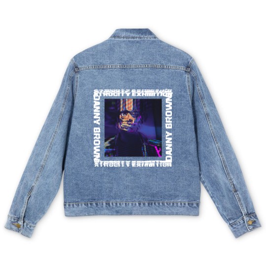 Discover Atrocity Exhibition Danny Brown Album Cover Men's Denim Jackets | Danny Brown Hip Hop Men's Denim Jackets