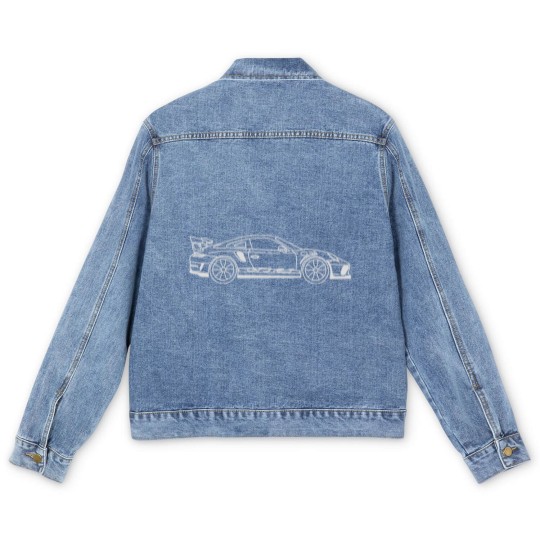 Discover Porsch e 911 Men's Denim Jackets