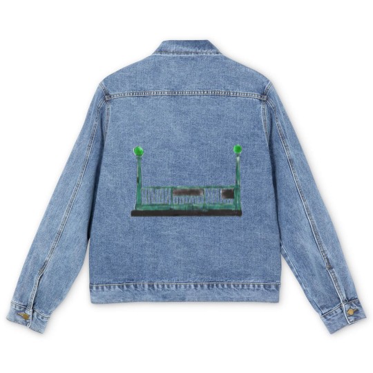 Discover Subway Globes Men's Denim Jackets