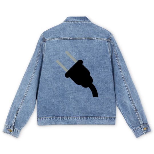 Discover Plug Emojis Men's Denim Jackets