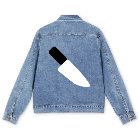 Discover Knife Emojis Men's Denim Jackets
