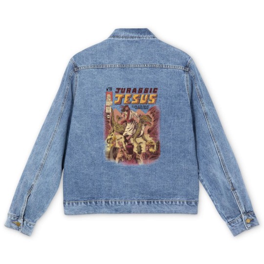 Discover JURASSIC JESUS Men's Denim Jackets