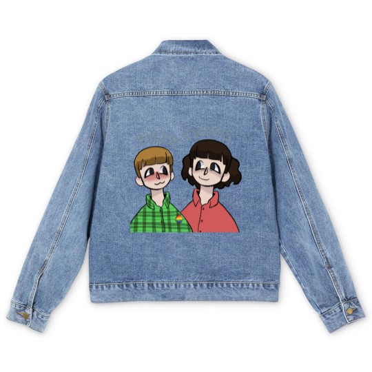 Discover Byler Will And Mike Ship Design Men's Denim Jackets