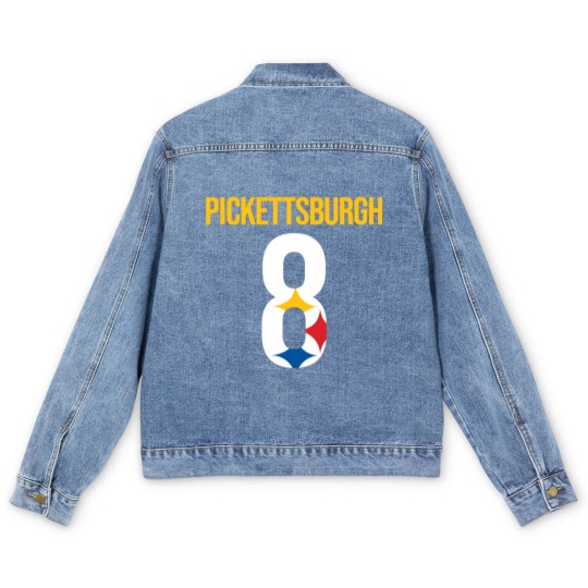 Discover Kenny Pickett  Pickettsburgh Football Men's Denim Jackets