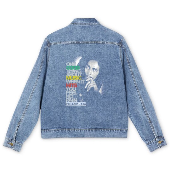 Discover Bob Marley Men's Denim Jackets Zion Men's Denim Jackets
