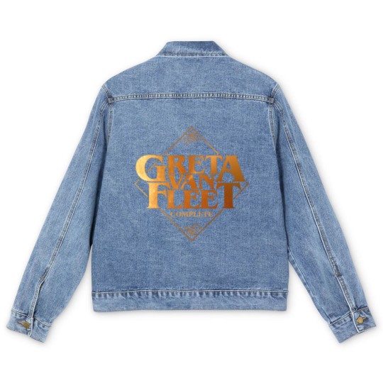 Discover Greta Van Fleet 2023 Rock Band Men's Denim Jackets