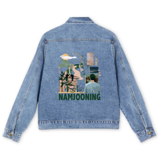 Discover Vintage J-Hope Men's Denim Jackets, J-Hope Unisex Kpop Men's Denim Jackets, BTS Men's Denim Jackets, Vintage Style Korean Pop  Men's Denim Jackets
