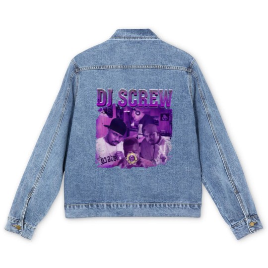 Discover DJ Screw 90s Inspired Vintage Men's Denim Jackets