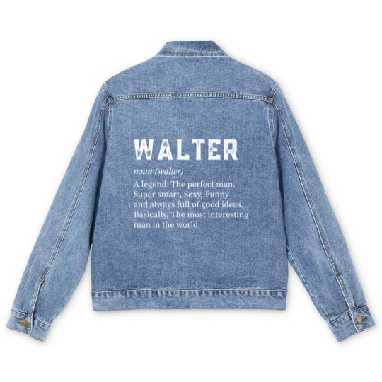 Discover Mens Walter Name Men's Denim Jackets
