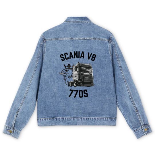 Discover Scania V8 - 770S Men's Denim Jackets